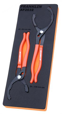 Franklin 2 pce Oil Filter Plier Set