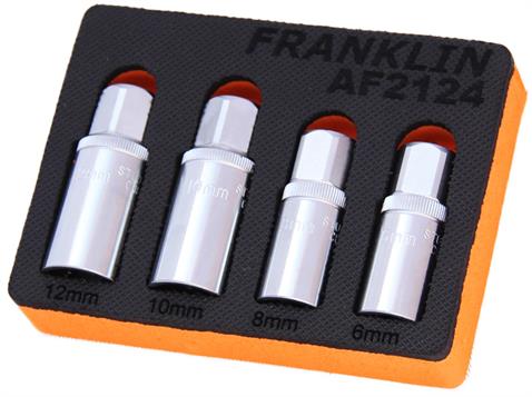 Franklin 4 pce Stud Extractor Set 1/2&quot; dr