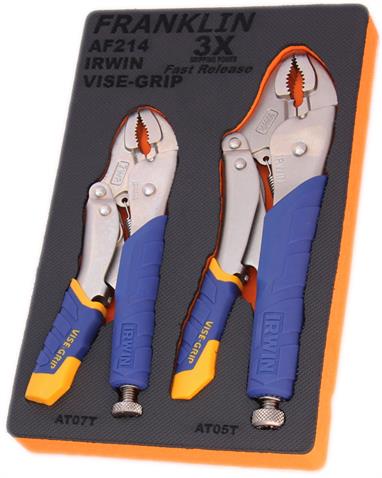 Irwin 2 pce Vise Grip Plier Set