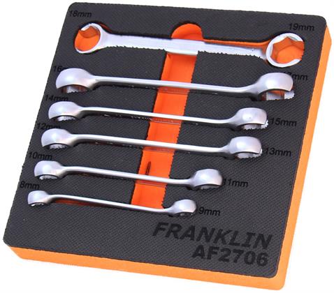 Franklin 6 pce Flare Nut Wrench Set