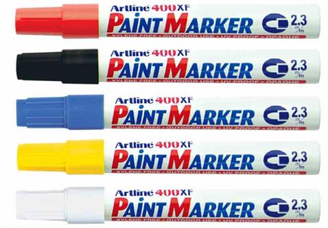 Artline Permanent Paint Marker White