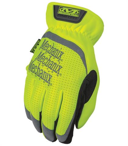 Mechanix FastFit HiViz Yellow Large Glove