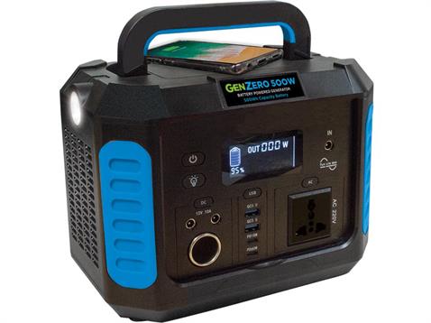 Nightsearcher GenZero 500W 230V Rechargeable Battery Generator