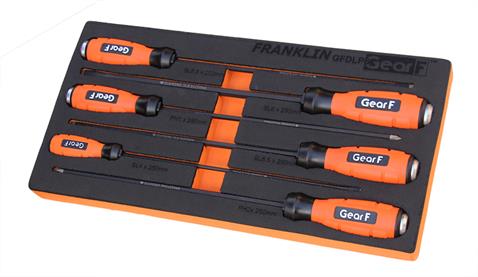 Gear F 6 pce Diamond Power Grip Screwdriver Set