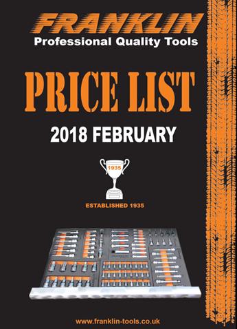 2018 Price List