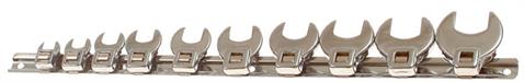 Franklin 10 pce Crowfoot Wrench Set  3/8&quot; dr