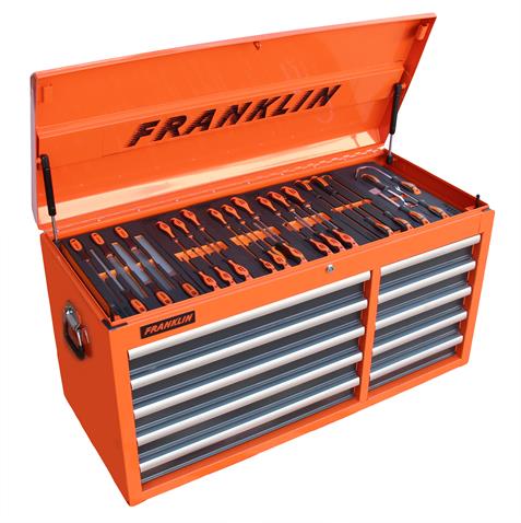 Franklin 42&quot; 10 Drawer Top Box Master Kit 585 Pieces