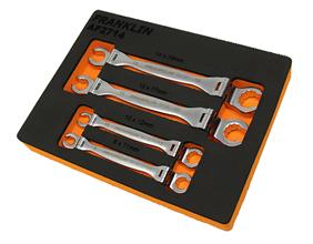 Franklin 4 pce Flexi Flarenut Wrench Set