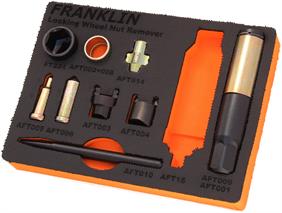 Franklin Wheel Nut Removal Set A B + C