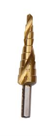 4-12mm TiN coat STEP DRILL - 9 Sizes