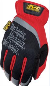 Fast Fit Red Large Mechanix Glove