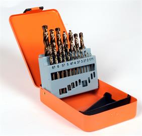 Franklin 19 pce HSS-CO Cobalt Drill Set