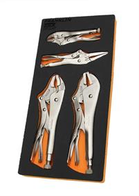 Franklin Gear F 4pce Mechanics Choice Grip-Jaw Locking Pliers