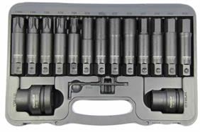 Franklin 16 pce Impact Bit Socket Set 3/4&quot; & 1&#39; dr