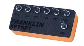 Franklin 7 pce Star Plus Bit Set 1/4&quot; dr