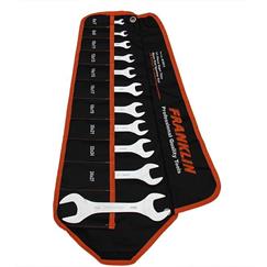 Franklin 11pc Super Thin Open End Spanner Set